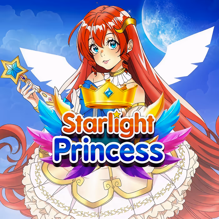 Starlight Princess anime-style slot with tumbling reels